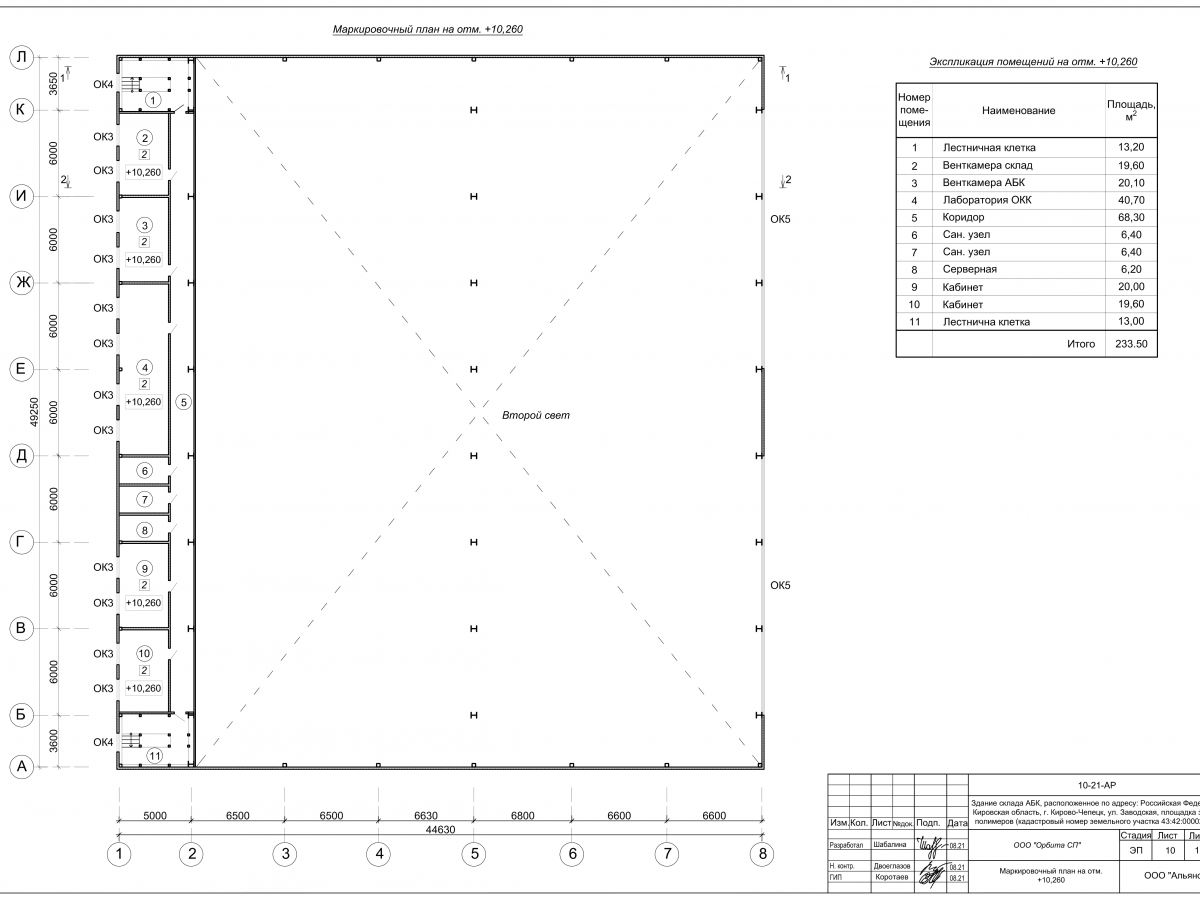 3D визуализация Склад-ангар из сэндвич-панелей - фото 24
