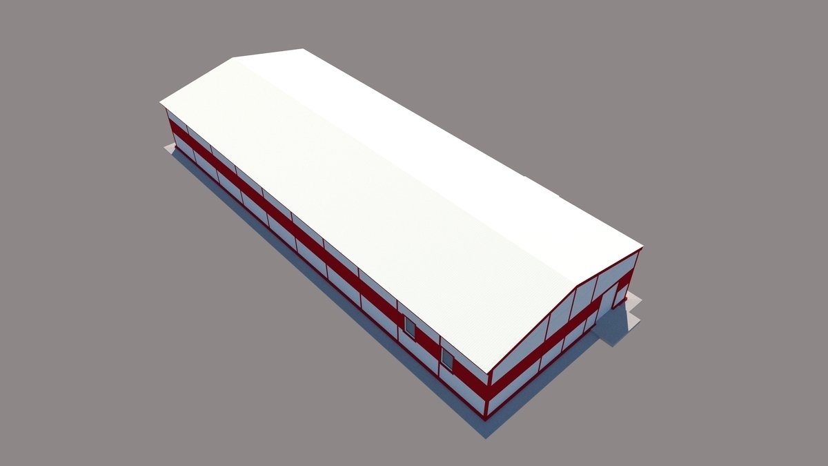 3D визуализация Магазин из сэндвич-панелей - фото 17