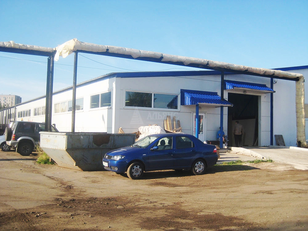 3D визуализация Теплый ангар-склад из сэндвич-панелей - фото 3